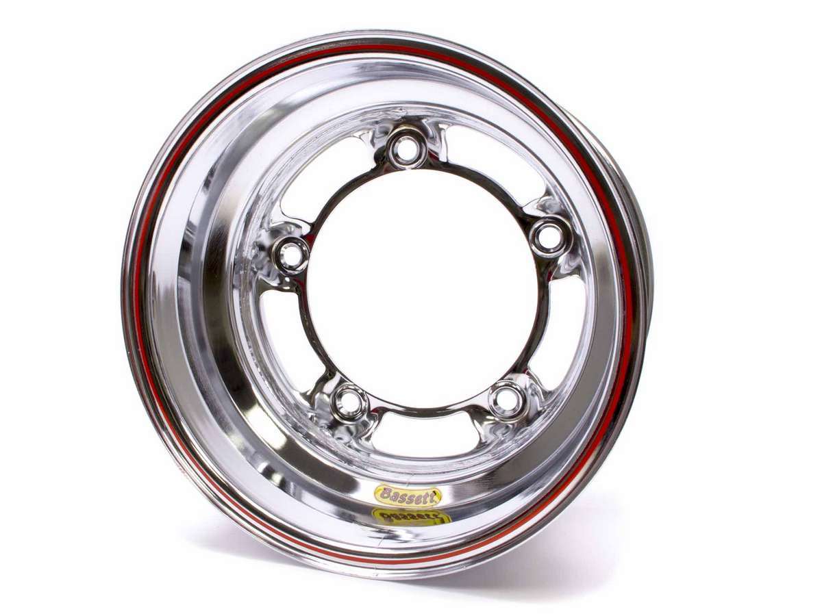 Bassett   15x8 W/5 Chrome Spun   BAS58SR5C