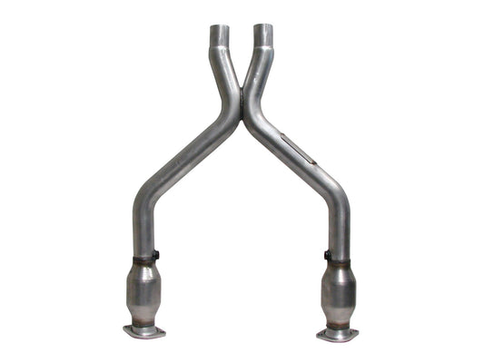 Bbk Performance 2-1/2 X-Pipe w/Cats 11-14 Mustang V6 MPN BBK1461 For Ford Mustang, V6 2011-14
