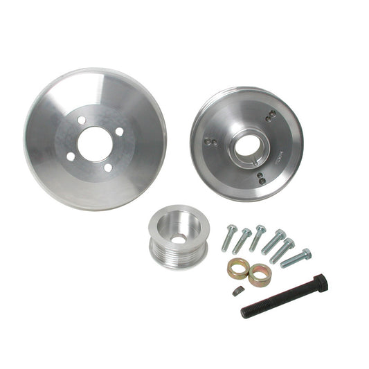 Bbk Performance 3pc. Aluminum Pulley Kit - 97-03 Ford 4.6/5.4L MPN BBK15550 For Ford Fullsize Truck 1997-2003