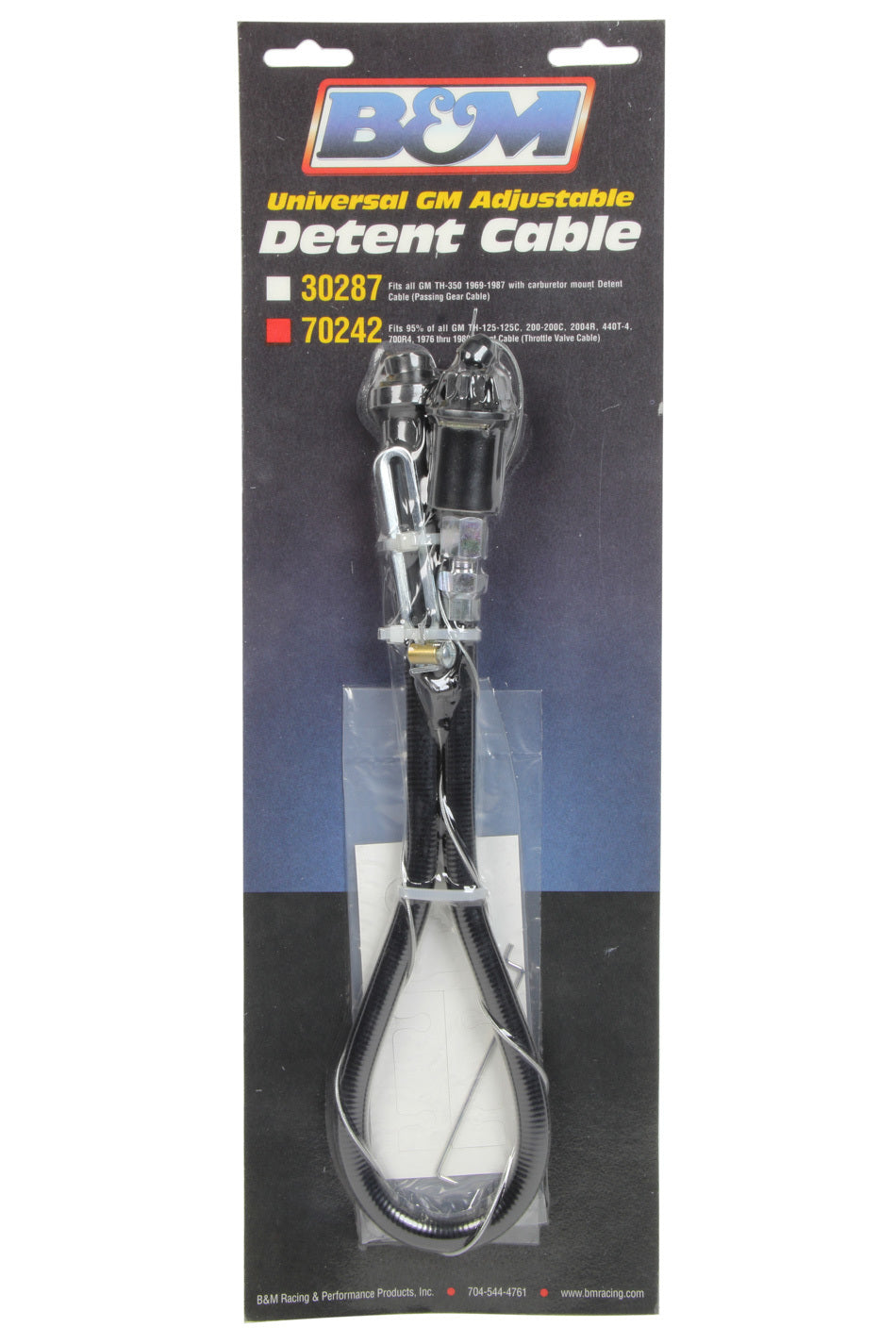 B And M Automotive GM Throttle Valve Cable MPN BMM70242