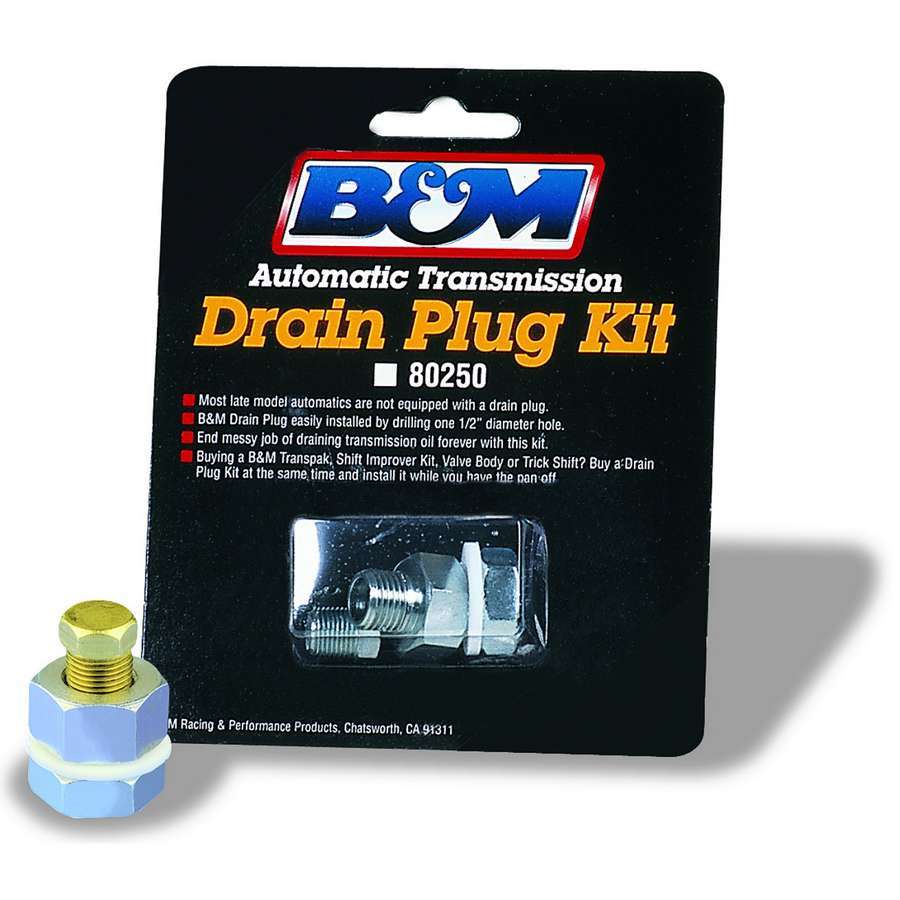 B And M Automotive   Drain Plug Kit   BMM80250
