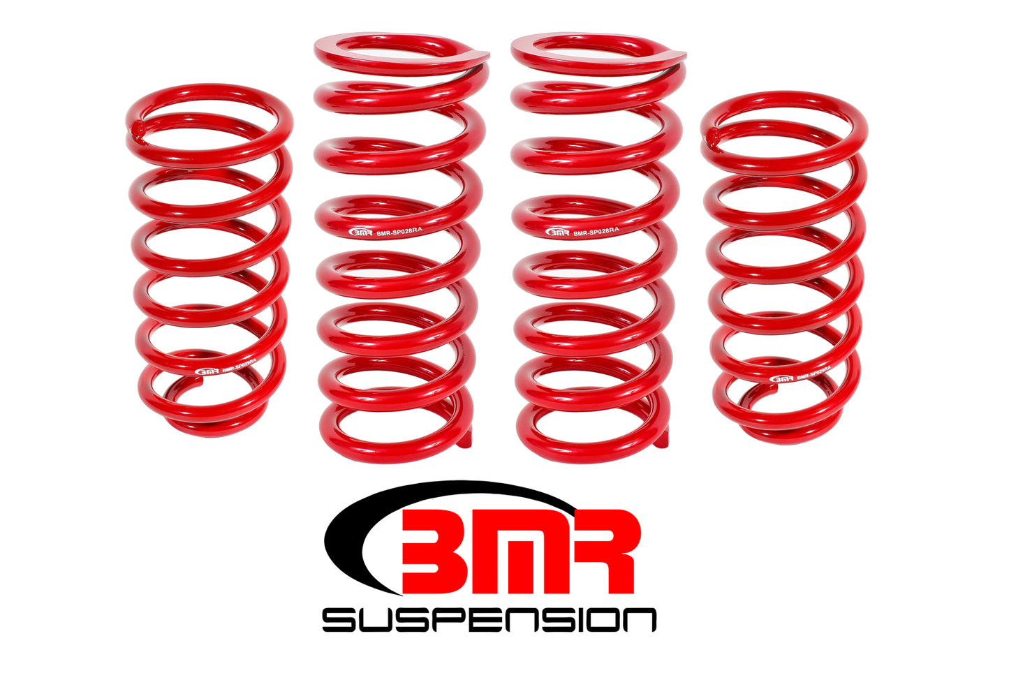 Bmr Suspension   79-04 Mustang Lowering Spring Kit 1in Drop  BMRSP027R