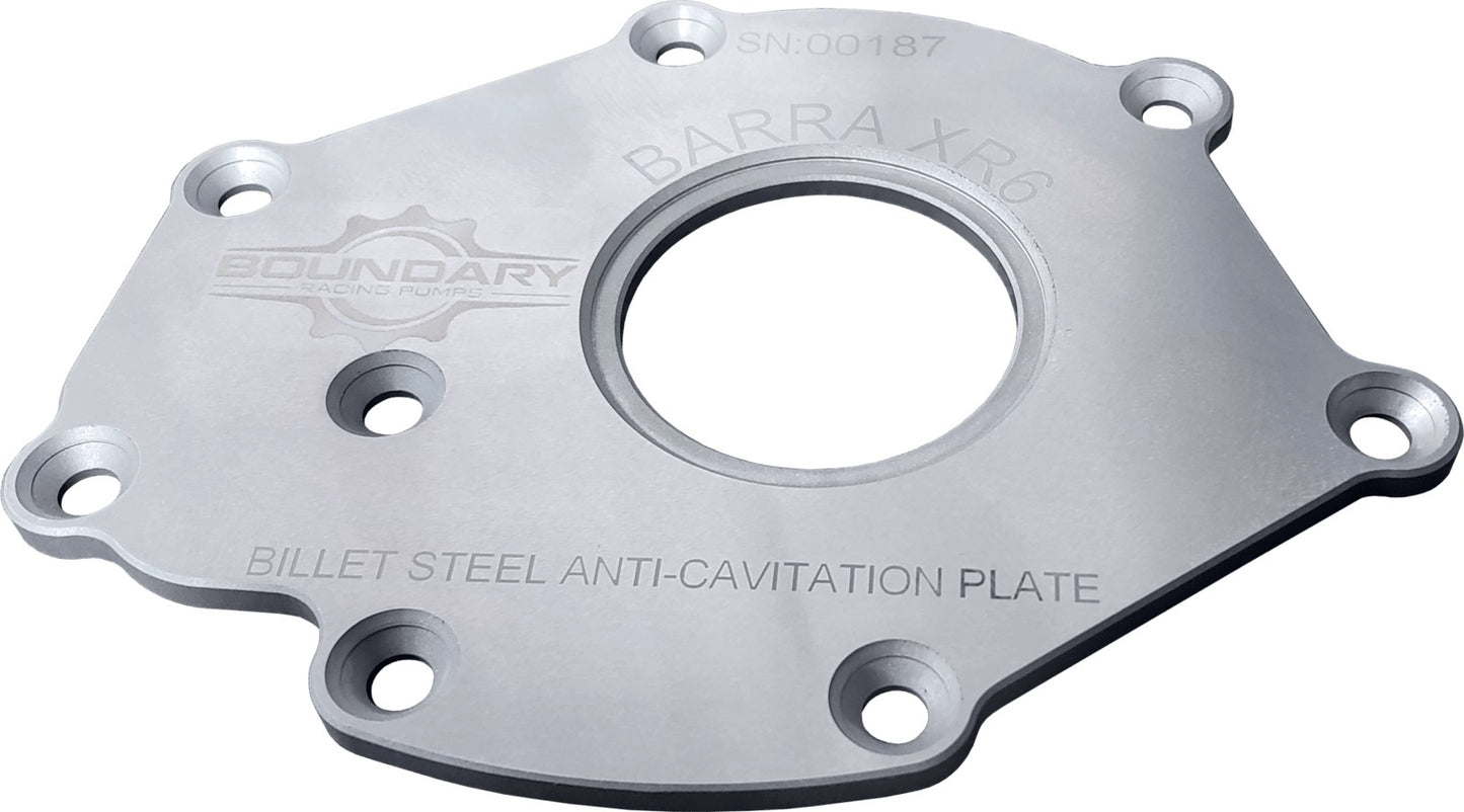 Boundary Racing Pump Billet Back Plate Ford Barra XR6 2012-2016 MPN BOPBA-BBP For Ford 2012-16