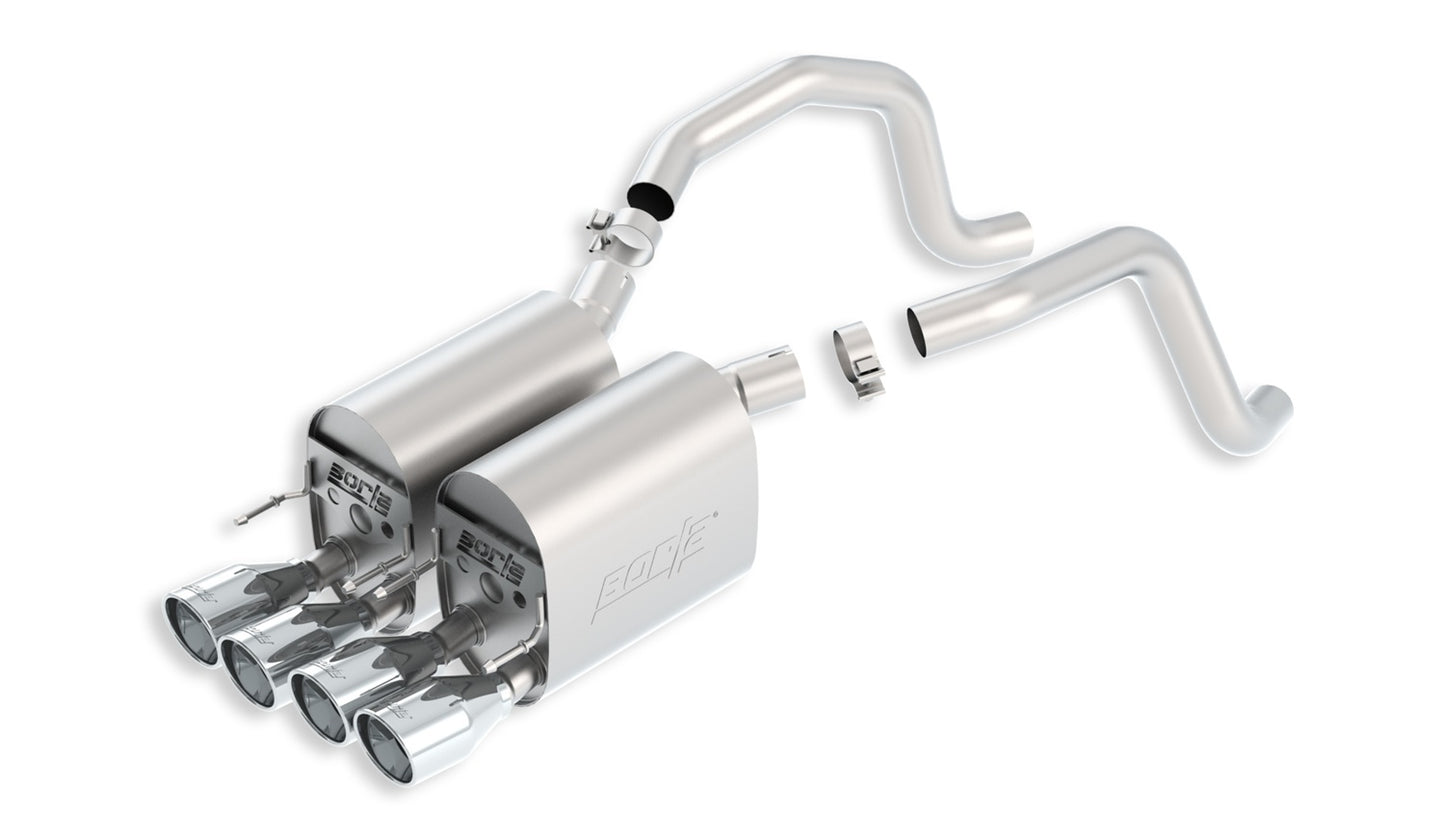 Borla 05-08 Corvette 6.0/6.2L Rear Section Exhaust MPN BOR11815 For Chevy, GM Corvette, LS-Series 2005-08