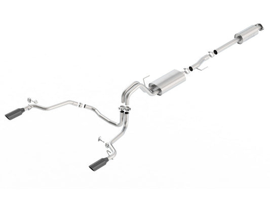 Borla   15-17 Ford F150 2.7/3.5L Cat Back Exhaust  BOR140615BC