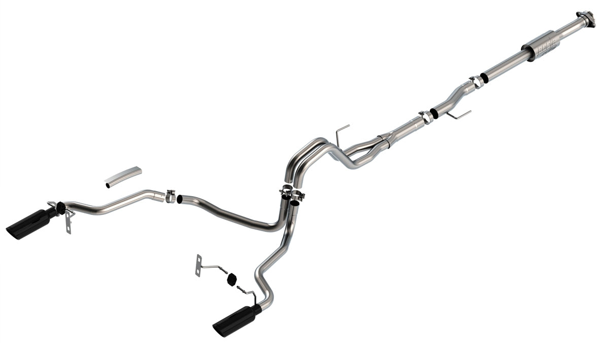 Borla   21-   Ford F150 2.7/3.5L Cat Back Exhaust System  BOR140864BC