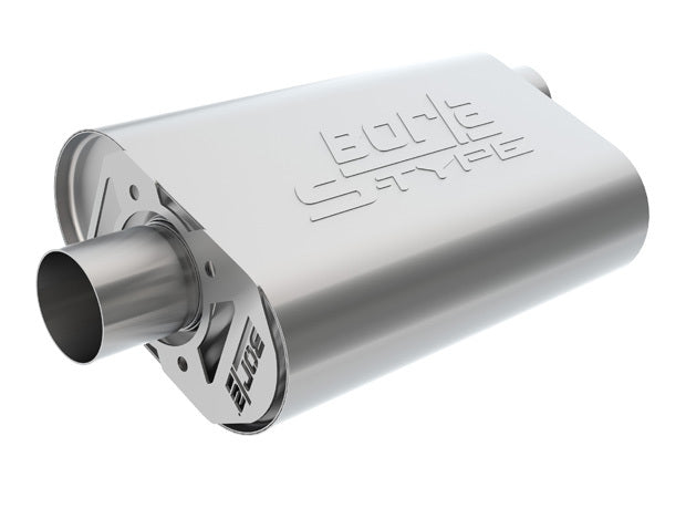 Borla   CrateMuffler GM 6.2L 2.5 in In/Out S-Type  BOR400944