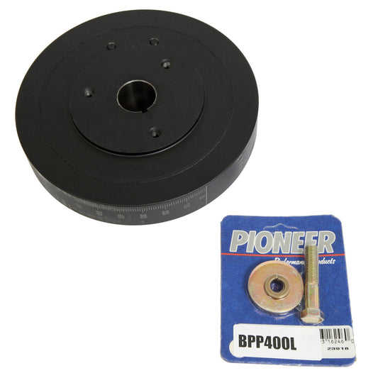 Blueprint Engines   SBC Balancer 8in OD 400 External Balance  BPEBPP400L