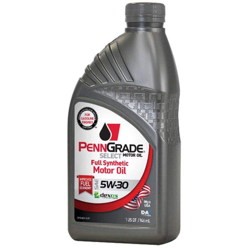 PENNGRADE MOTOR OIL  PennGrade Select 5w30 1 Quart   BPO61516