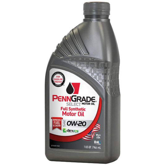 PENNGRADE MOTOR OIL  PennGrade Select 0w20 1 Quart   BPO61526