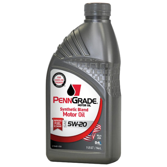 PENNGRADE MOTOR OIL  PennGrade Syn Blend 5w20 1 Quart   BPO62716