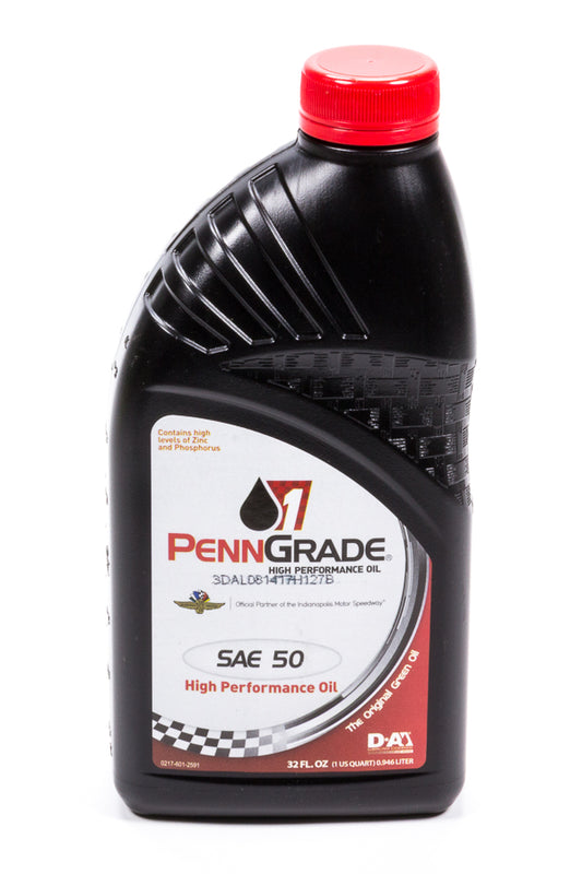 PENNGRADE MOTOR OIL  50w Racing Oil 1 Qt    BPO71156