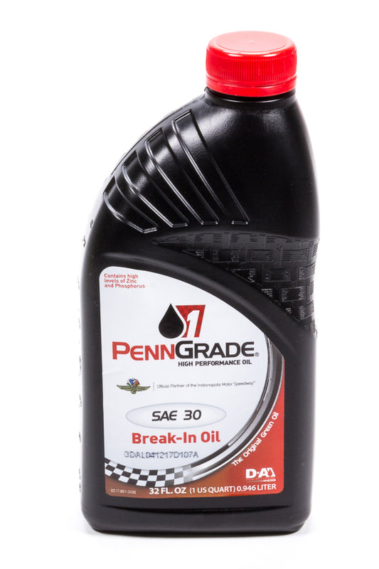 PENNGRADE MOTOR OIL  30w Engine Break-In Oil 1 Qt   BPO71206