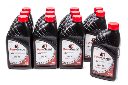 PENNGRADE MOTOR OIL  40w Racing Oil Cs/12-Qt    BPO71406-12