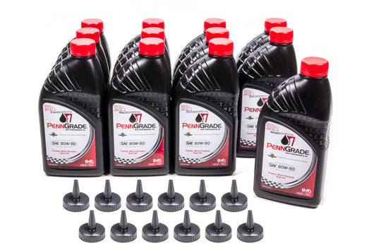 PENNGRADE MOTOR OIL  80w90 Hypoid Gear Oil Case 12 x 1 Qt. GL-4   BPO77296-12