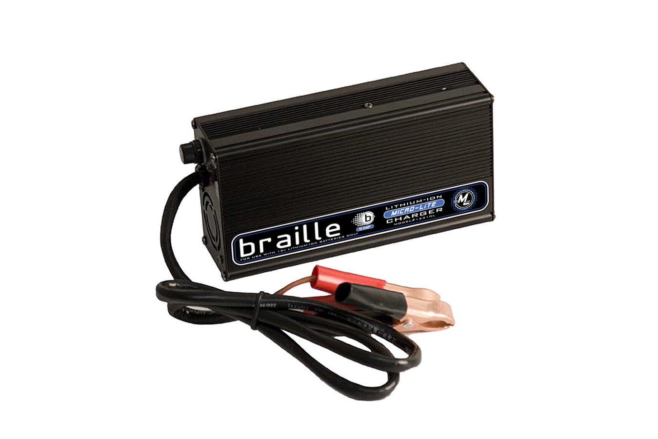 Braille Auto Battery   Lithium Battery Charger 10amp  Micro-Lite  BRB12310L