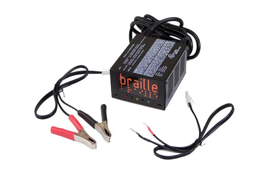 Braille Auto Battery Electronic Batt Charger 2 amp MPN BRB1232 For GM
