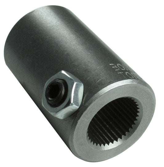 Borgeson   Steering Coupler Steel 3/4-30 X 3/4 Smooth Bore  BRG313100