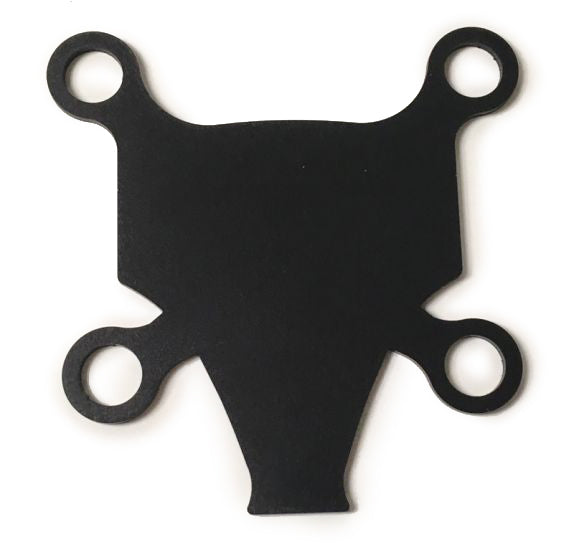 Biondo Racing Products   Steering Wheel Bracket - Flat Black for SW-L  BRPSW-BRKT-FB