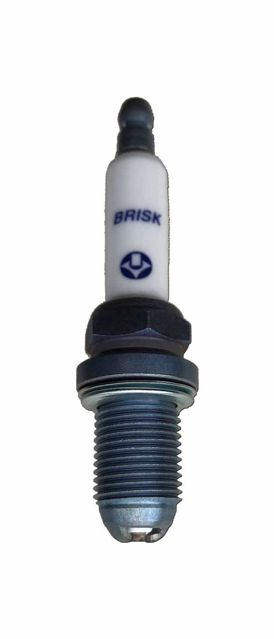 Brisk Racing Spark Plugs   Spark Plug Turbo Racing Dual Ground Electrodes  BSKDOR08DS