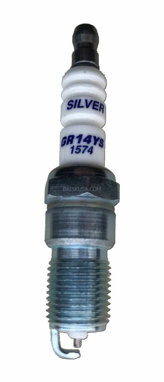 Brisk Racing Spark Plugs   Spark Plug Silver Racing   BSKGR14YS