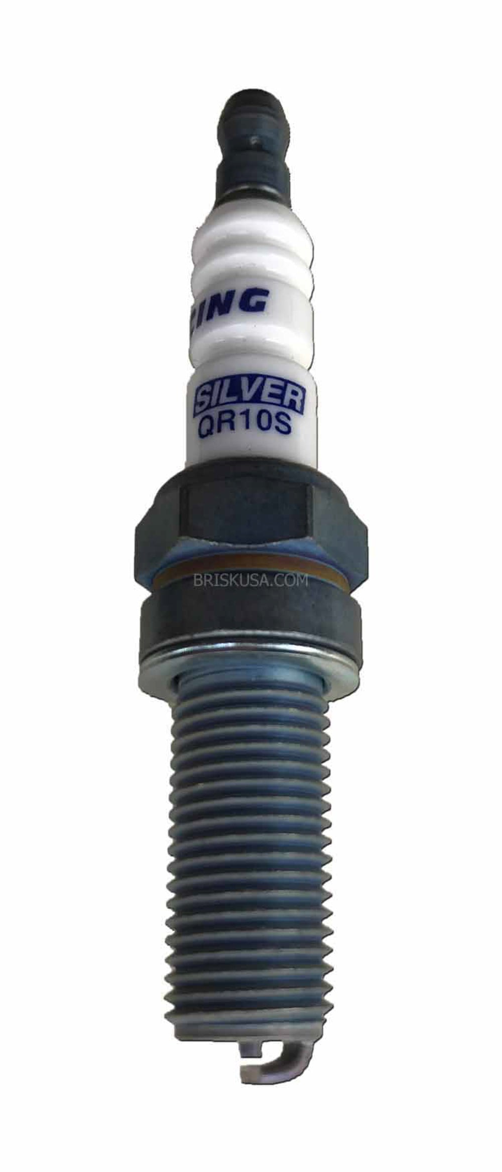 Brisk Racing Spark Plugs   Spark Plug Silver Racing   BSKQR10S