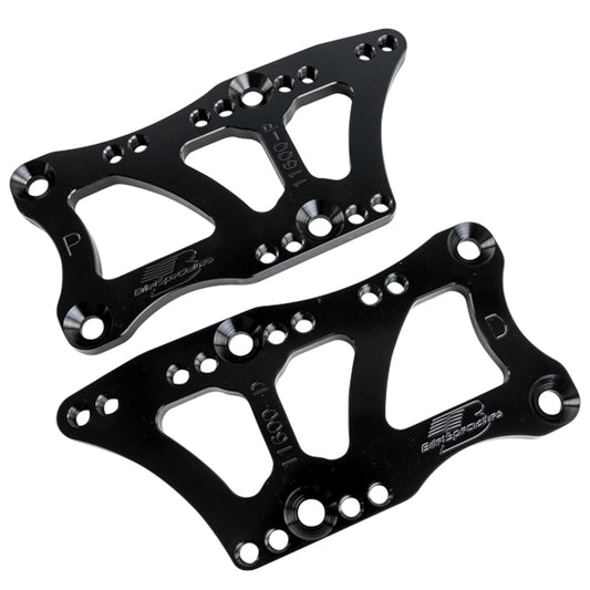 Billet Specialties LS Swap Motor Mounts Black MPN BSP11605 For GM LS-Series