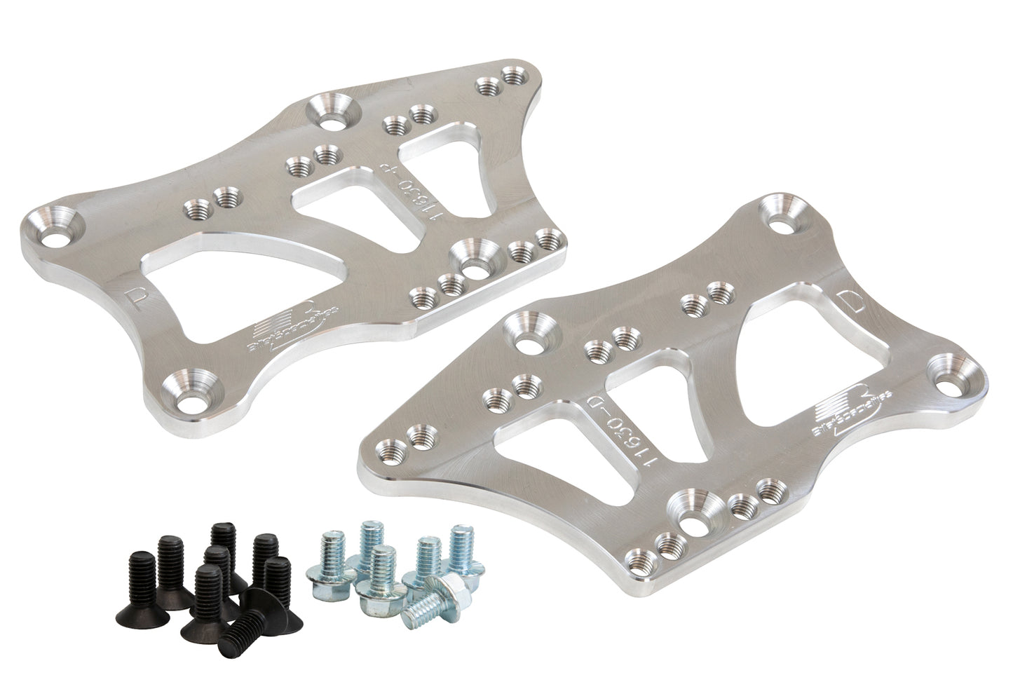 Billet Specialties LT Engine Swap Mounting Plates Raw MPN BSP11630 For GM A-Body / G-Body, G-Body, A-Body 1967-72