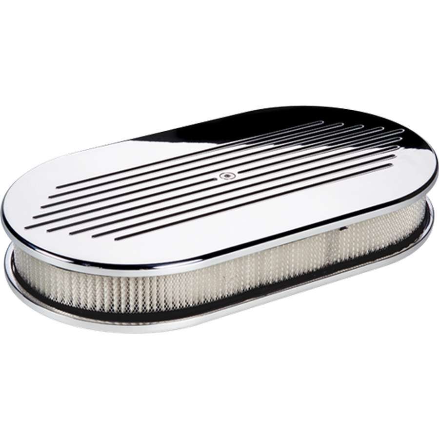 Billet Specialties   Large Oval Ball Milled Air Cleaner  BSP15420