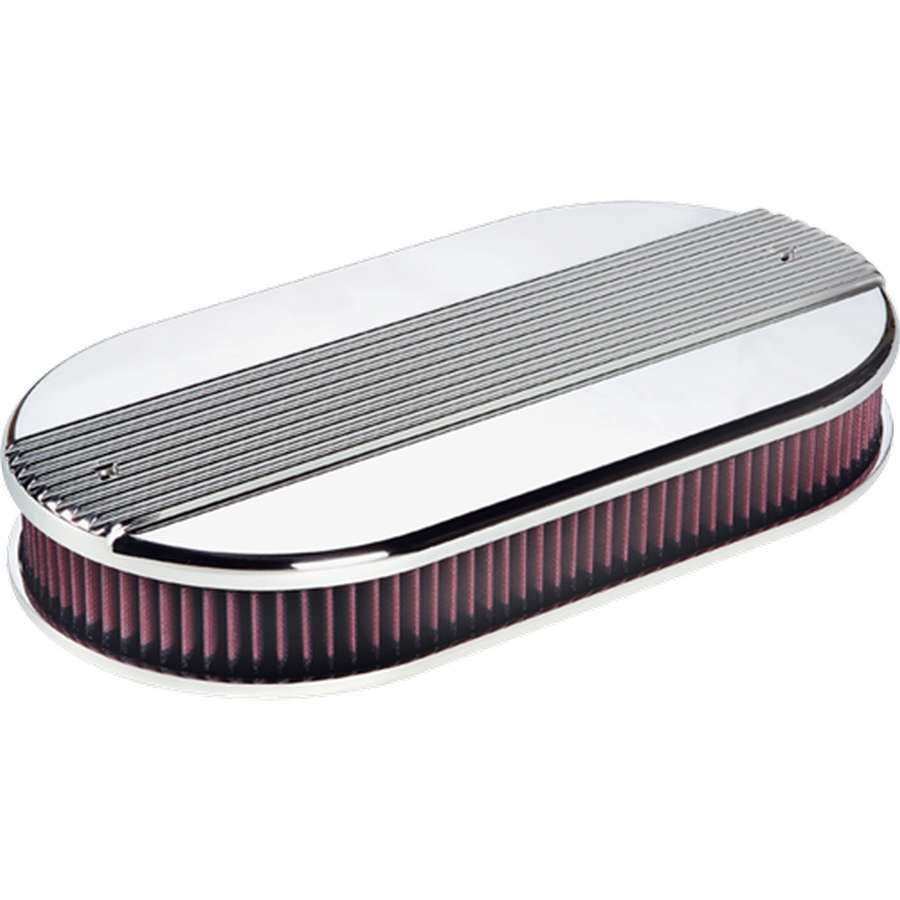 Billet Specialties Dual Quad Ribbed Oval Air Cleaner MPN BSP15650
