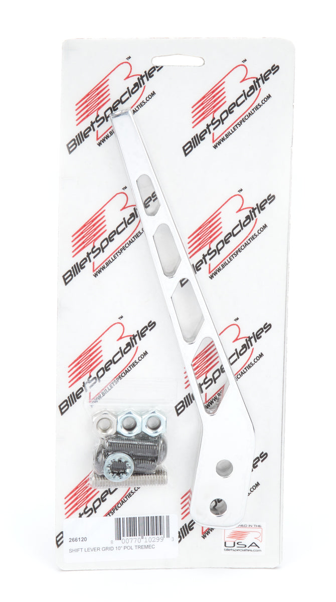 Billet Specialties Shift Lever Grid 10in Polished MPN BSP266120