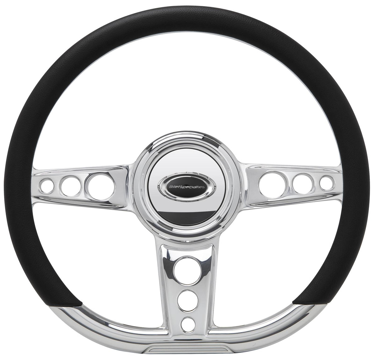 Billet Specialties   Steering Wheel 14in D- Shape Trans Am Polished  BSP29427