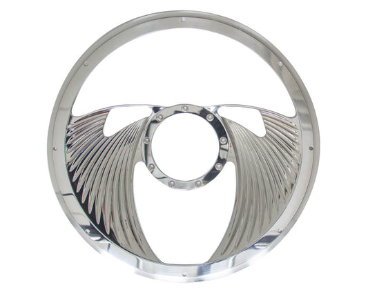 Billet Specialties   Half Wrap Steering Wheel -Eagle Polished  BSP29825