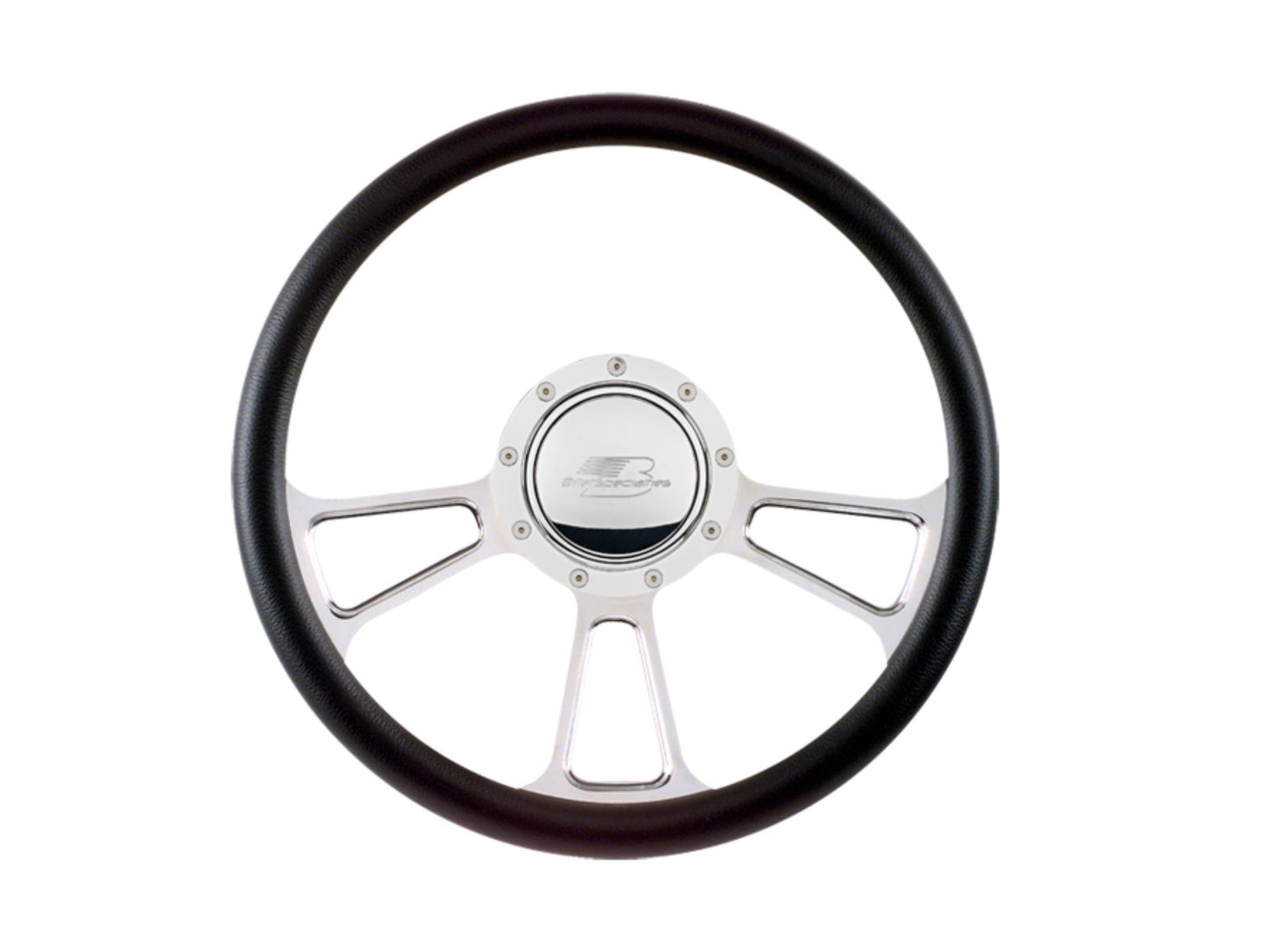 Billet Specialties   Half Wrap Steering Wheel -Vin Tech  BSP30425