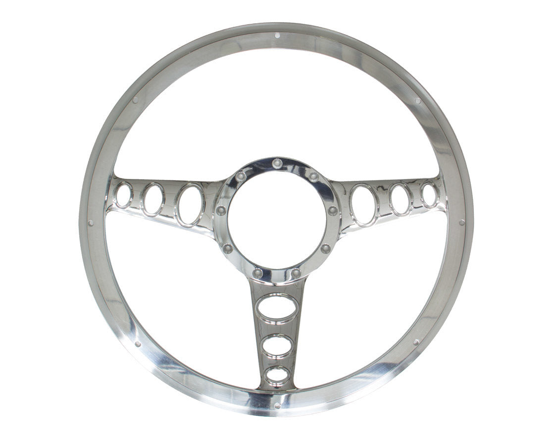 Billet Specialties   Half Wrap Steering Wheel Outlaw  BSP30445