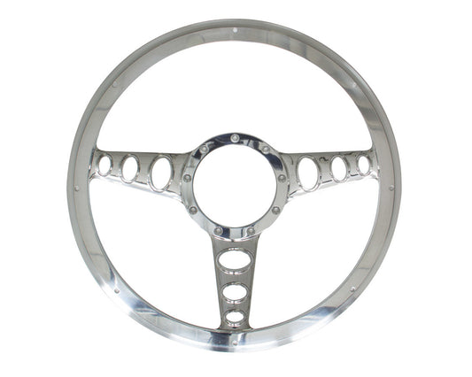 Billet Specialties   Half Wrap Steering Wheel Outlaw  BSP30445