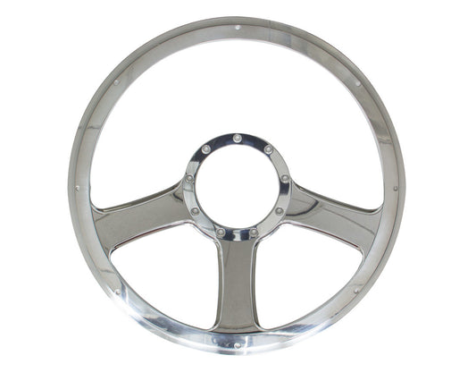 Billet Specialties   14in Anthem Steering Wheel Half Wrap  BSP30976