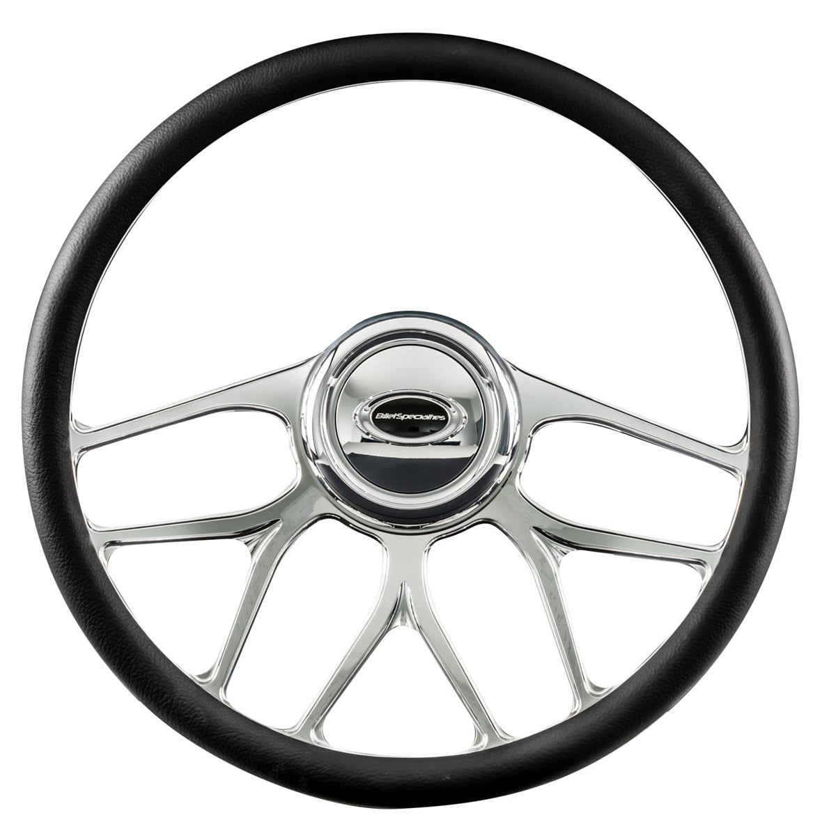 Billet Specialties   Steering Wheel 1/2 Wrap 15.5in BLVD 07  BSP34007
