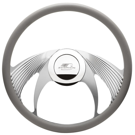 Billet Specialties   Steering Wheel Half Wrap 15.5in Phantom  BSP34065
