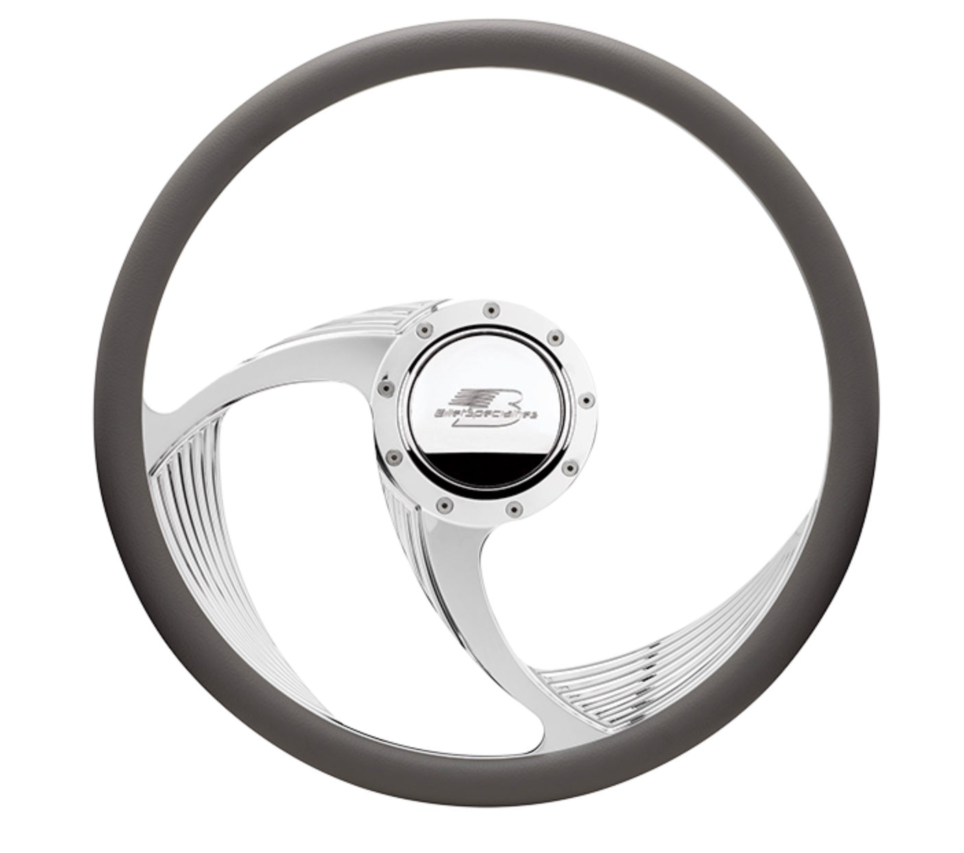 Billet Specialties   Steering Wheel Half Wrap 15.5in Spyder  BSP34165