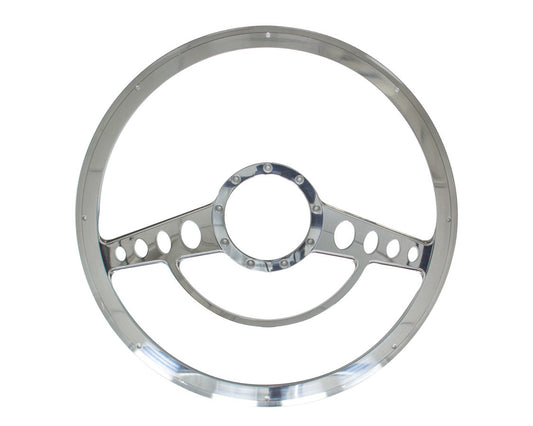 Billet Specialties   Half Wrap 15.5in Steering Wheel Classic  BSP34725