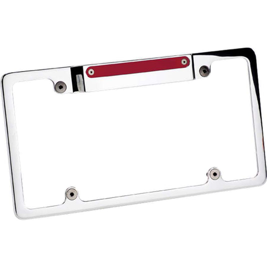 Billet Specialties License Frame w/3rd Brake Light Polished MPN BSP55520 Ram