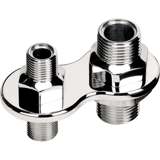 Billet Specialties A/C Bulkhead 2 Port -6 -10 MPN BSP66720