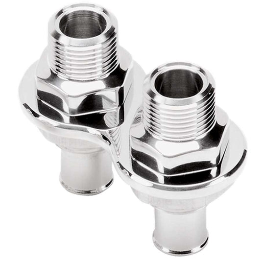 Billet Specialties Heater Bulkhead Push-On 2 Port MPN BSP66825