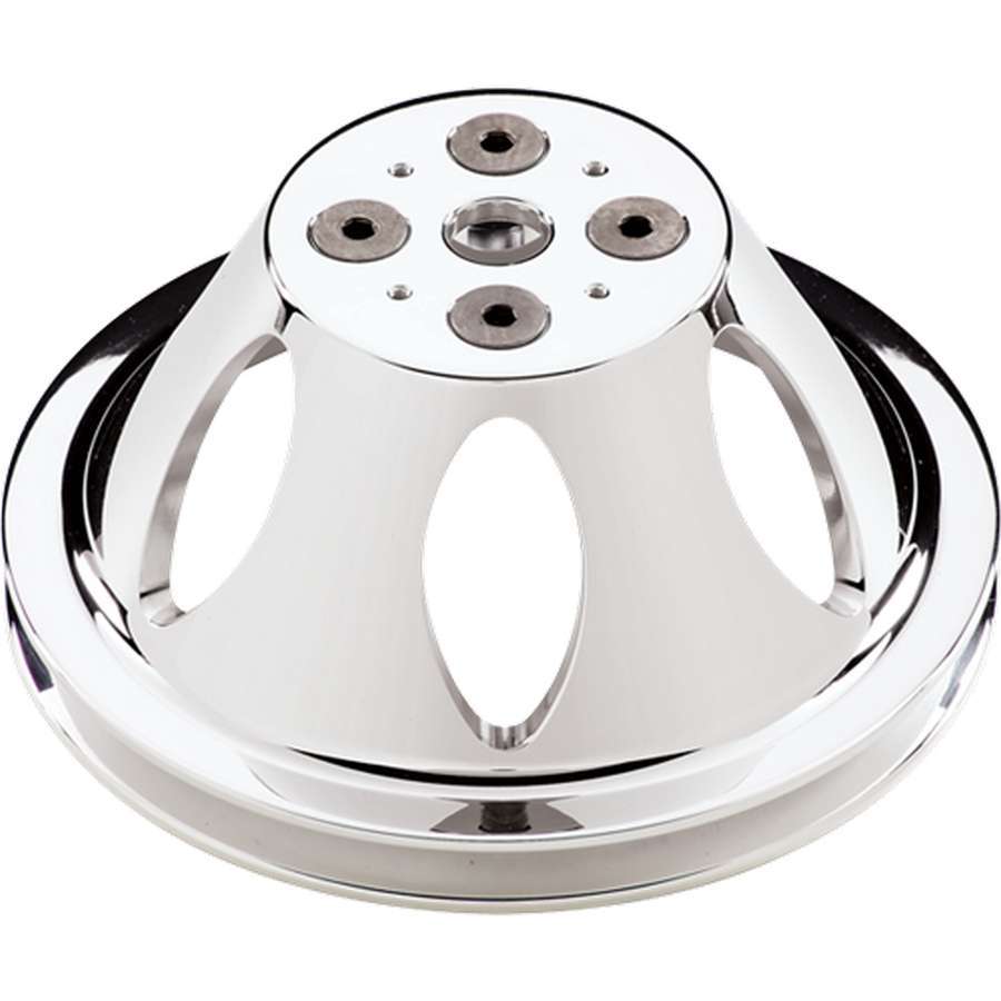 Billet Specialties   Polished SBC 1 Groove Upper Pulley  BSP80120