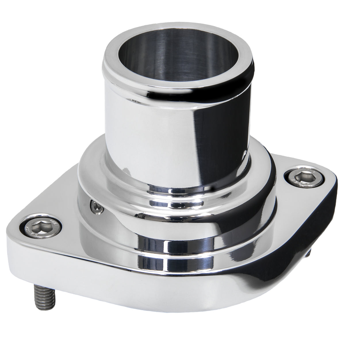 Billet Specialties   Thermostat Housing Strai ght LS 10-Up Polished  BSP90135