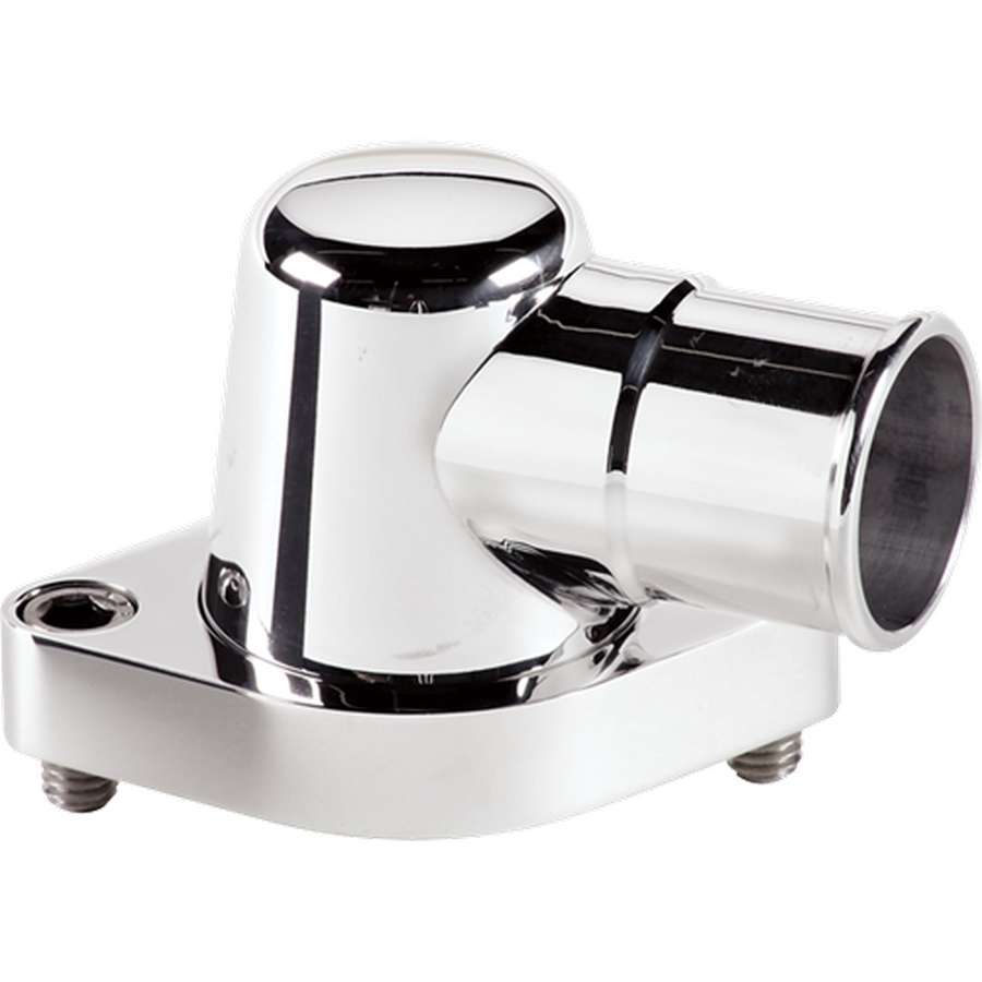 Billet Specialties   Polished SBC 90 Degree Water Neck  BSP90220