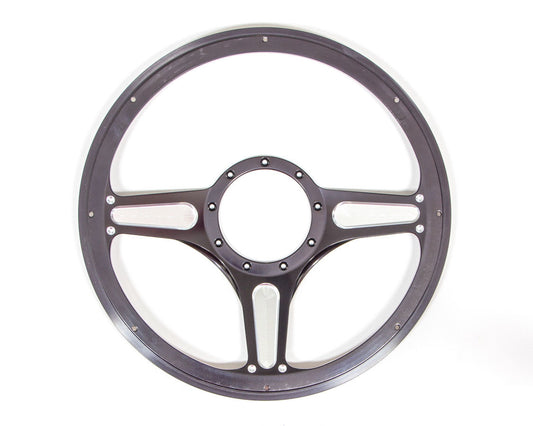 Billet Specialties   Street Lite Steering Wheel Black  BSPBLK30103