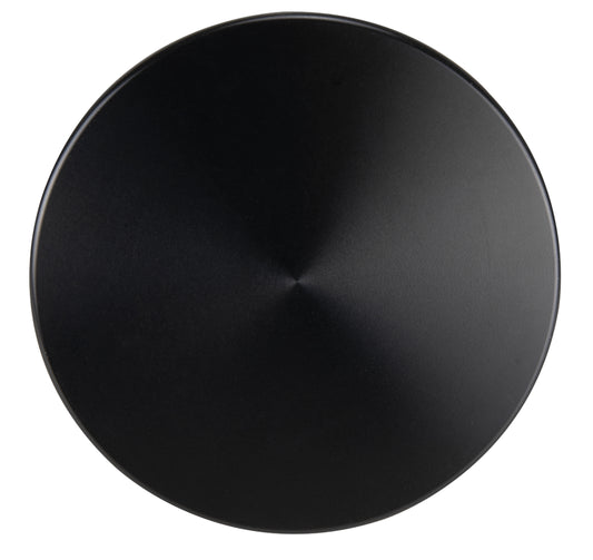 Billet Specialties   Racing Steering Wheel Horn Button Billet Logo  BSPBLK31265