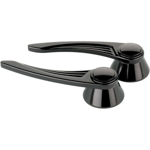 Billet Specialties Black Door Handles Ball Milled GM/Ford 49-Up MPN BSPBLK45525 For Ford, GM